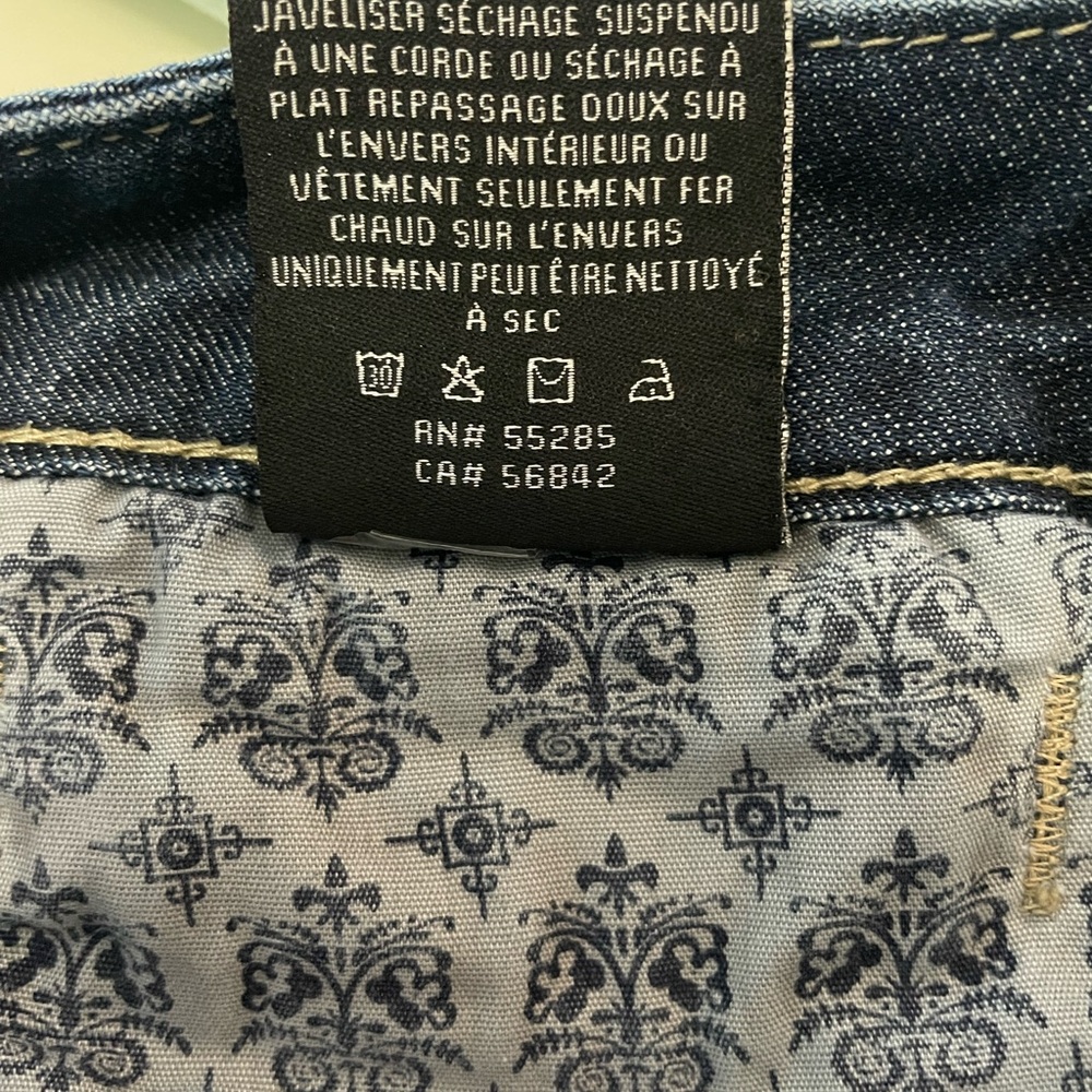 Express Rerock || Womens Skinny Jeans in Dark Wash - Picture 9 of 9